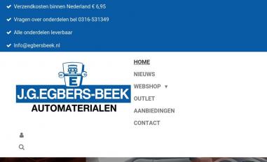 Schermafbeelding van egbersbeek.nl