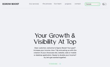 Schermafbeelding van egrow-test.vercel.app