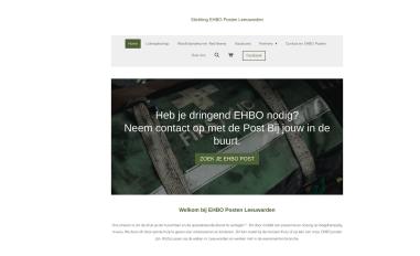 Schermafbeelding van ehbo-posten-leeuwarden.nl