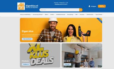 Schermafbeelding van eigenklus.nl