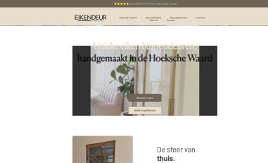 Schermafbeelding van eikendeurmetglas.nl