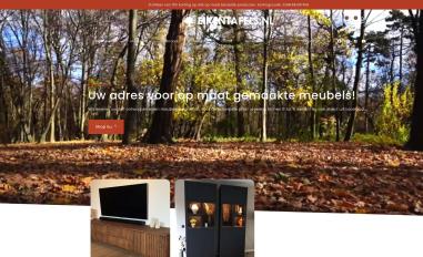 Schermafbeelding van eikentafels.nl