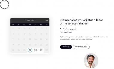 Schermafbeelding van eindhoven-webdesign.nl