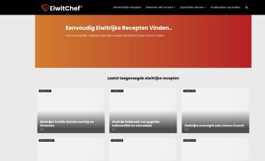 Schermafbeelding van eiwitchef.nl