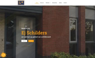 Schermafbeelding van ejschilders.nl