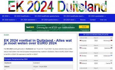 Schermafbeelding van ek2024voetbal.nl