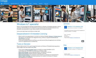 Schermafbeelding van elbacombenelux.com