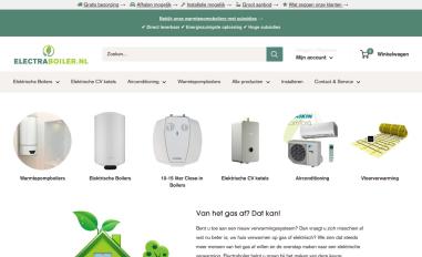 Schermafbeelding van electraboiler.nl