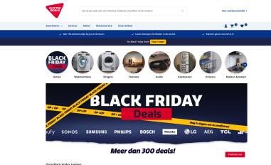 Schermafbeelding van electroworld.nl