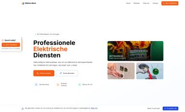 Schermafbeelding van elektrabest.nl
