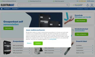 Schermafbeelding van elektramat.nl