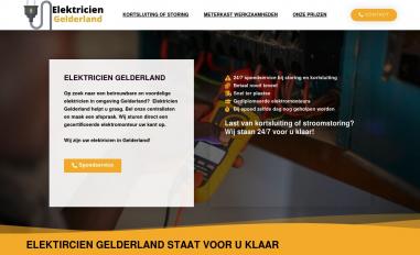 Schermafbeelding van elektricien-gelderland.nl
