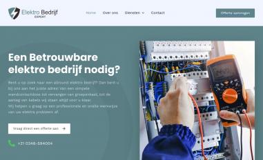 Schermafbeelding van elektrobedrijfexpert.nl