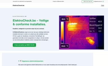 Schermafbeelding van elektrocheck.be