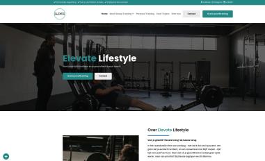 Schermafbeelding van elevatelifestyle.nl