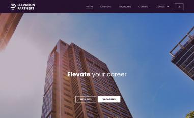 Schermafbeelding van elevationpartners.nl