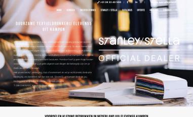 Schermafbeelding van eleven55.nl