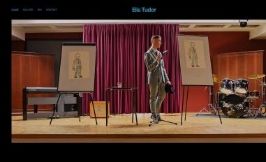 Schermafbeelding van elistudor.com