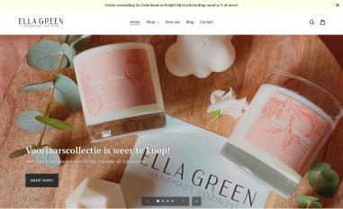 Schermafbeelding van ellagreen.nl