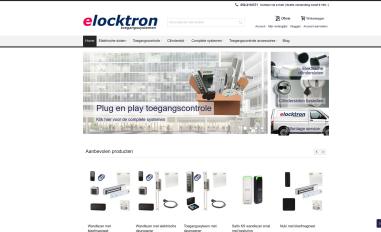 Schermafbeelding van elocktron.nl