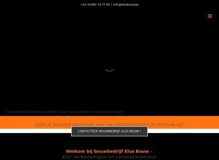 Schermafbeelding van elsabouw.be