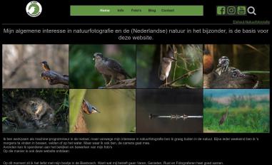 Schermafbeelding van elshout-natuurfotografie.nl