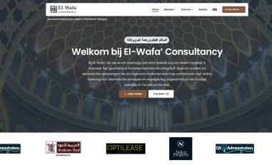 Schermafbeelding van elwafa.nl