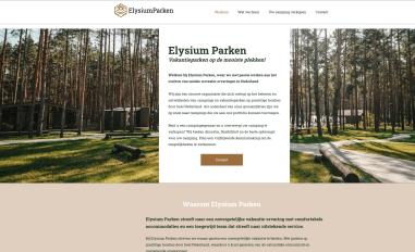 Schermafbeelding van elysiumparken.nl