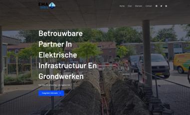 Schermafbeelding van emainfra.nl