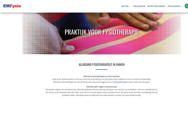 Schermafbeelding van emfysio.nl
