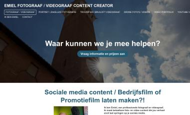 Schermafbeelding van emielcontentcreator.com