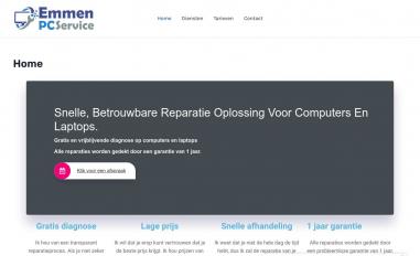 Schermafbeelding van emmenpcservice.nl