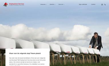 Schermafbeelding van employmentservices.nl