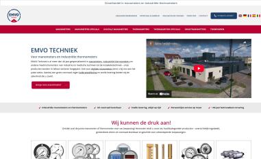 Schermafbeelding van emvo.nl