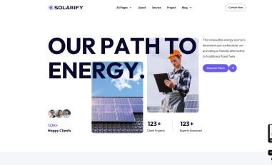 Schermafbeelding van energie-vergelijken.framer.website