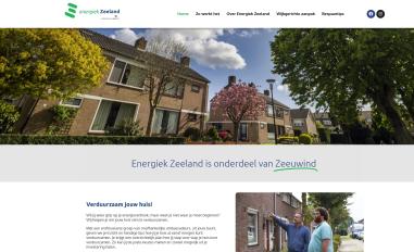 Schermafbeelding van energiekzeeland.nl