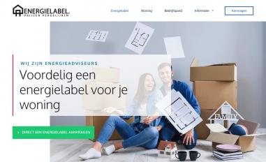 Schermafbeelding van energielabelprijzen.nl