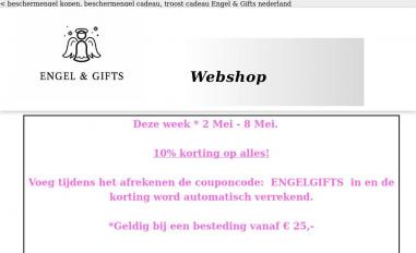 Schermafbeelding van engel-gifts.nl
