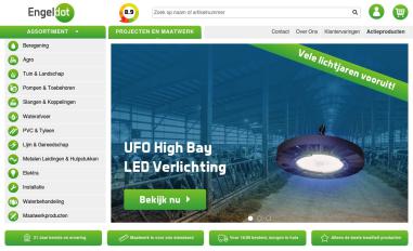 Schermafbeelding van engeldot.nl