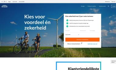 Schermafbeelding van engie.nl