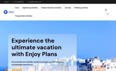 Schermafbeelding van enjoyplans.com