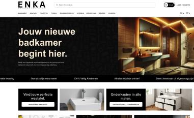 Schermafbeelding van enkabouwmarkt.nl