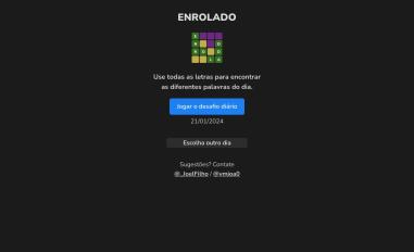 Schermafbeelding van enrolado.xyz