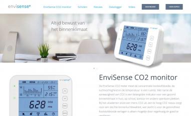 Schermafbeelding van envisense.nl