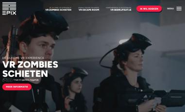 Schermafbeelding van epixarcade.nl