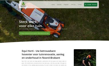 Schermafbeelding van equi-horti.nl