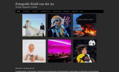 Schermafbeelding van eraldvanderaa.nl