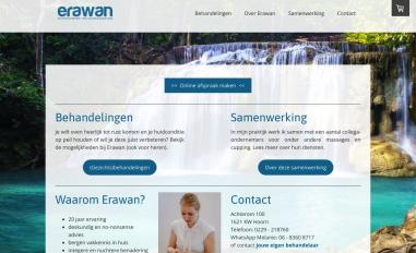 Schermafbeelding van erawanhoorn.nl