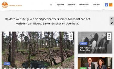 Schermafbeelding van erfgoedtilburg.nl