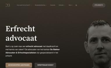 Schermafbeelding van erfrechtonline.nl